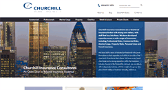 Desktop Screenshot of churchillins.co.uk